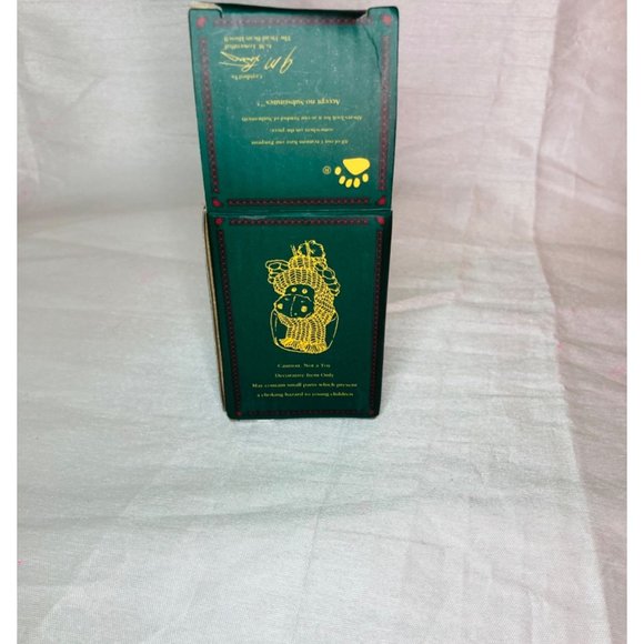 Vintage Boyds Bear & Friend Moose w/Bell Ornament - Picture 2 of 11